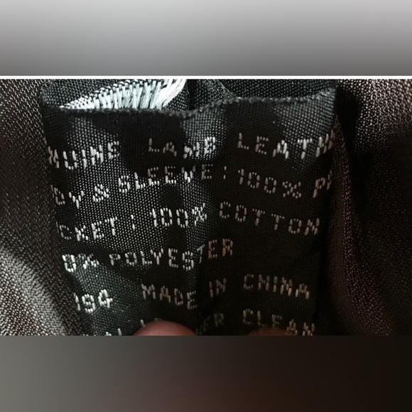 J. Park By Couture Collection Men's Soft Lambskin Leather SOFT Jacket Black XL - Picture 9 of 10